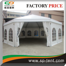 Heavy Duty aluminum Structure 15m polygon Party Tent With windows walls